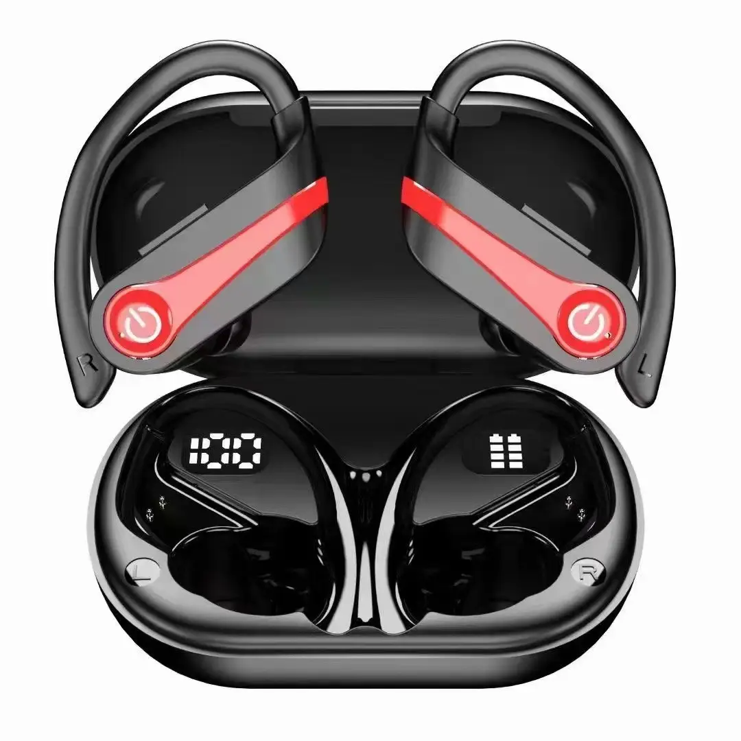 Wireless Bluetooth Earphones with Blue LED & Large Battery - Image 6