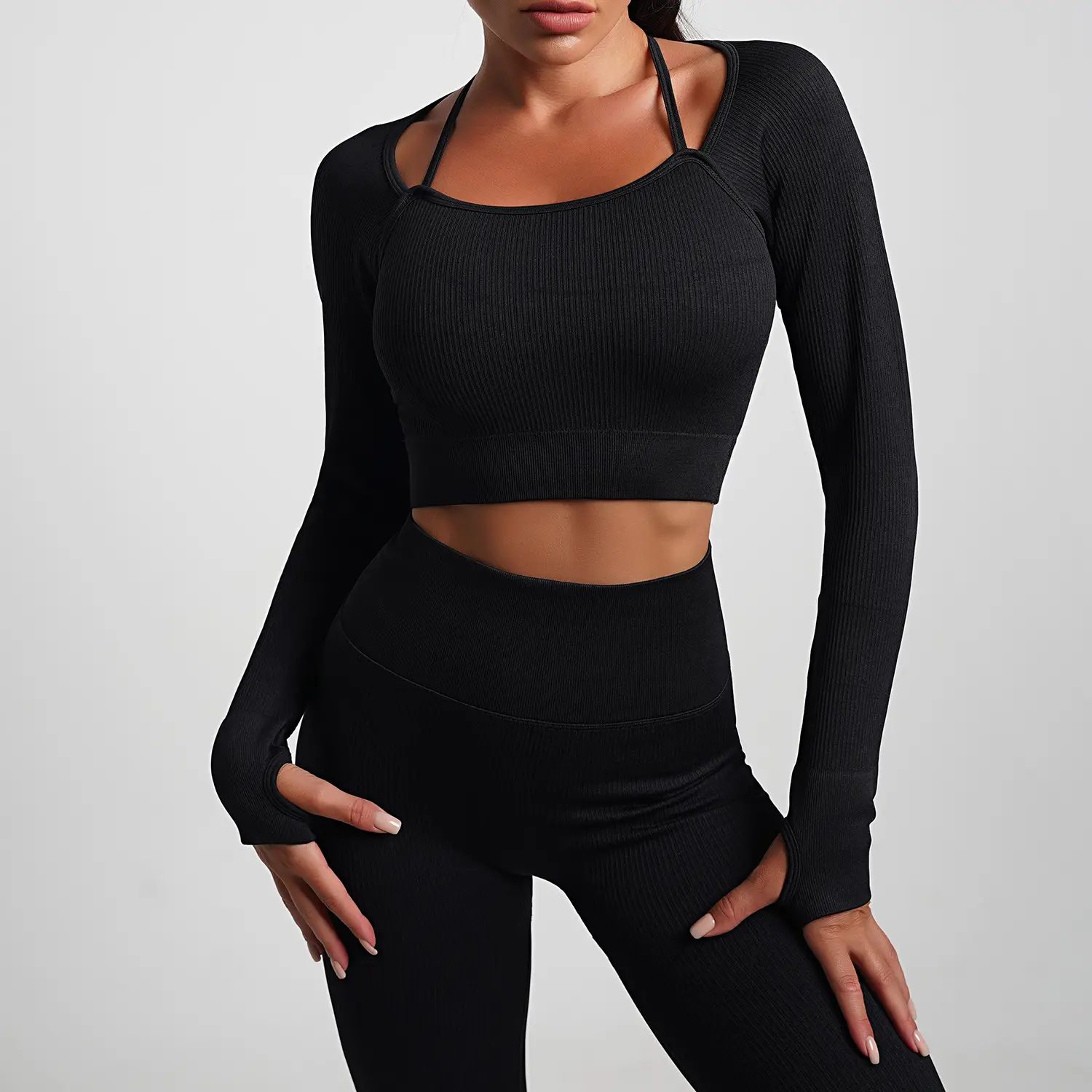 Black long sleeve (including chest pad)