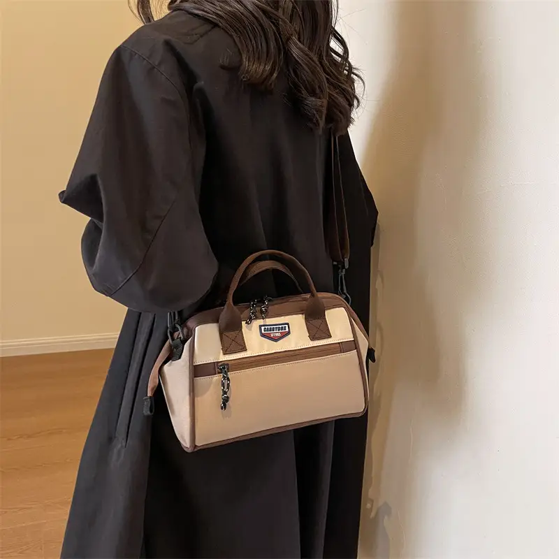 Korean Style Women's Beige Shoulder Bag 2023 - Image 7