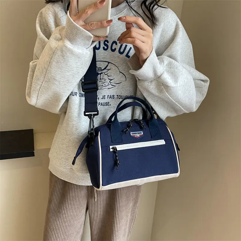 Korean Style Women's Beige Shoulder Bag 2023 - Image 8