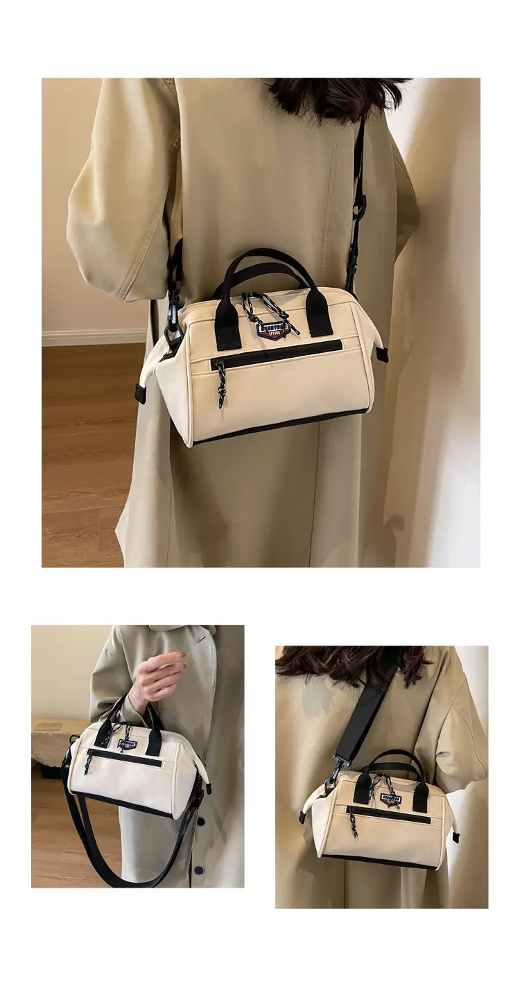 Korean Style Women's Beige Shoulder Bag 2023 — feature 10