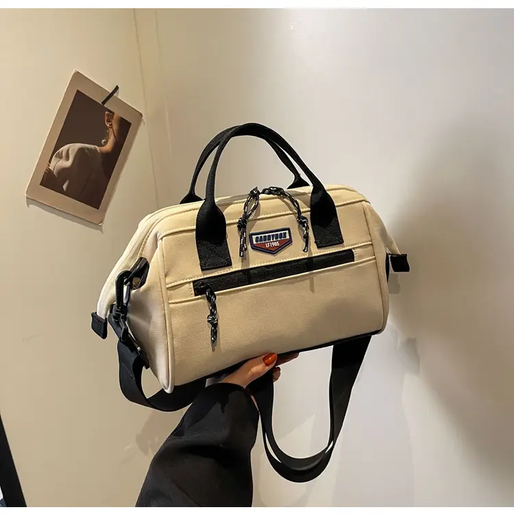 Korean Style Women's Beige Shoulder Bag 2023 — feature 40