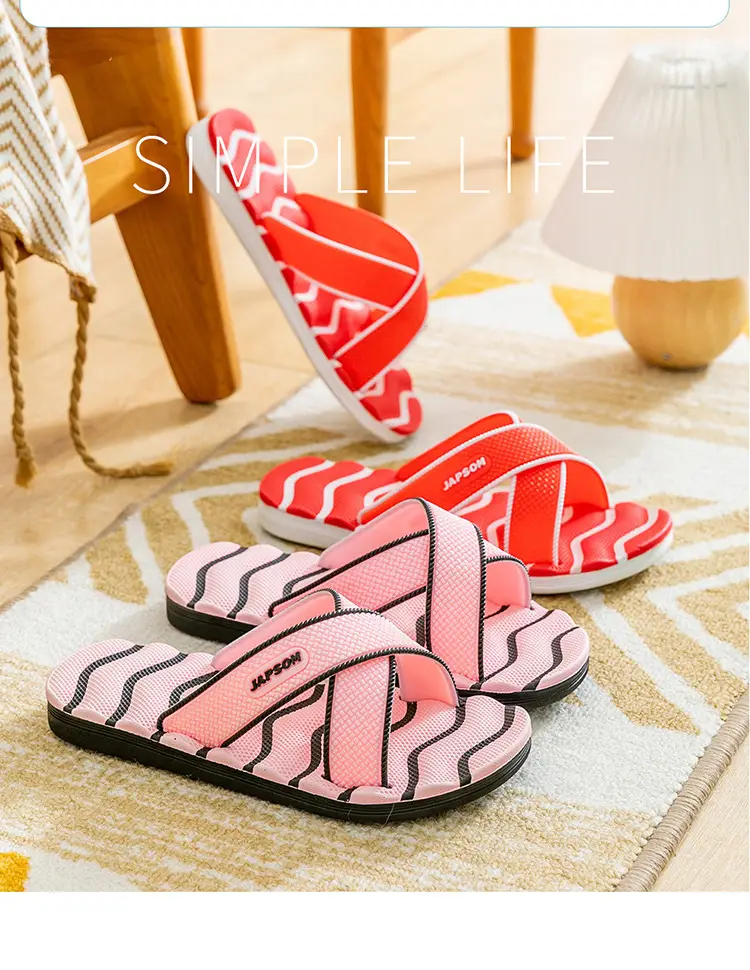 Slippers for Women's Home Non-Slip Eva Thick-Soled Large Size Massage Bathing Slippers for Outer Wear Men's Slippers Factory Direct Sales — feature 7