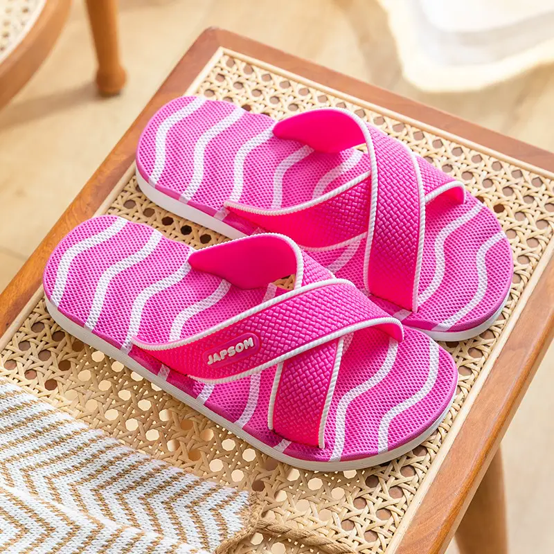 Slippers for Women's Home Non-Slip Eva Thick-Soled Large Size Massage Bathing Slippers for Outer Wear Men's Slippers Factory Direct Sales - Image 7