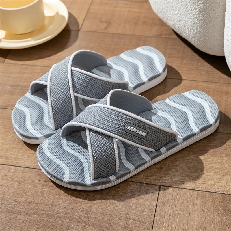 Slippers for Women's Home Non-Slip Eva Thick-Soled Large Size Massage Bathing Slippers for Outer Wear Men's Slippers Factory Direct Sales - Image 9