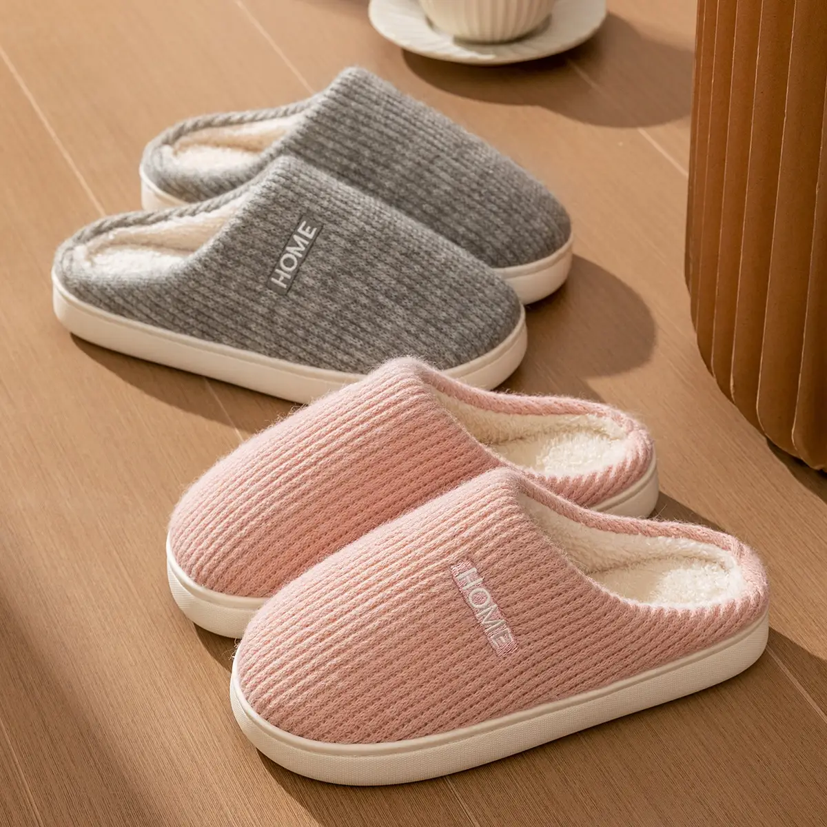 Women's Warm Cotton Slippers Autumn Winter - Image 6