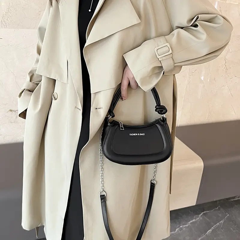 Foreign Trade Retro Chain Bag Cross Border Printed Letter Handbag — feature 13