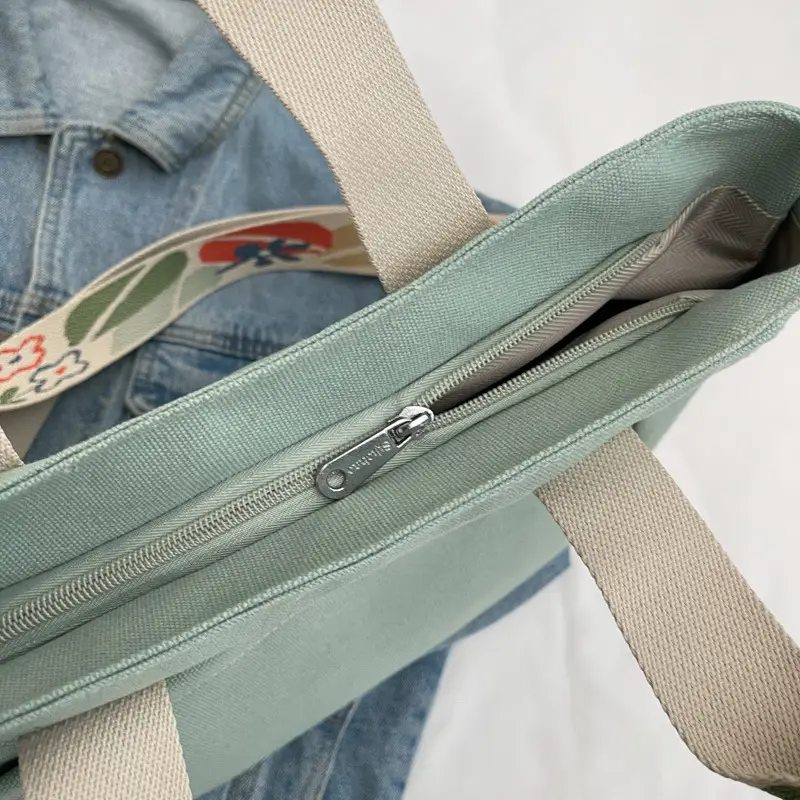 Lightweight Crossbody Bag for Women Canvas Student Commuter Bag — feature 6