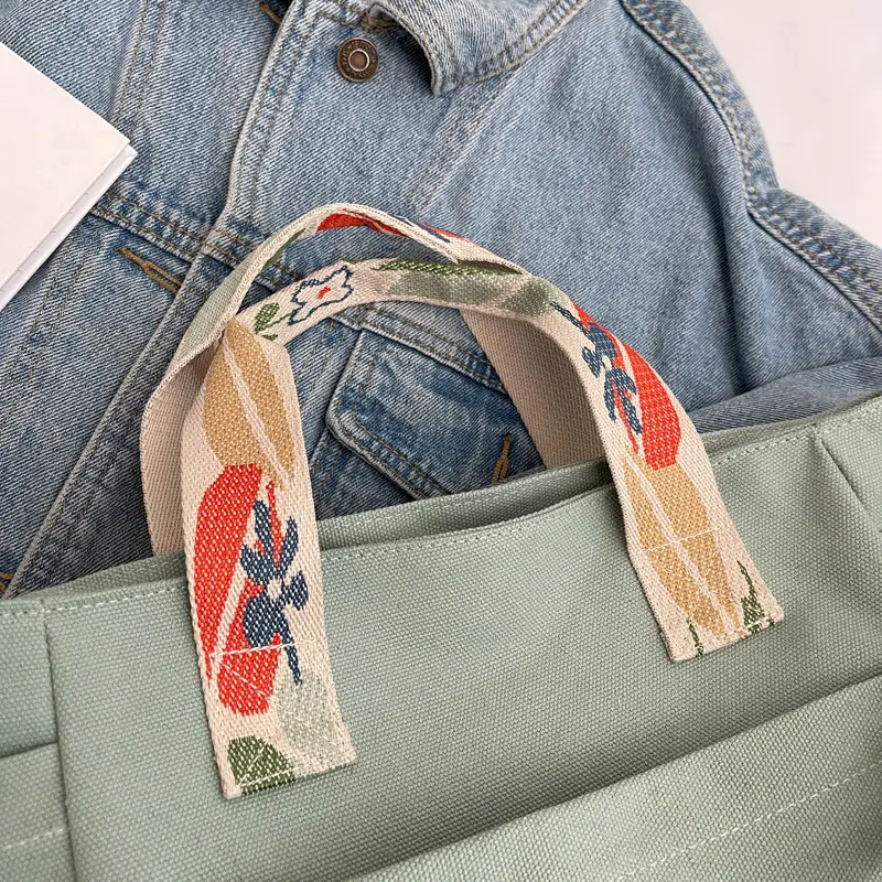 Lightweight Crossbody Bag for Women Canvas Student Commuter Bag — feature 8