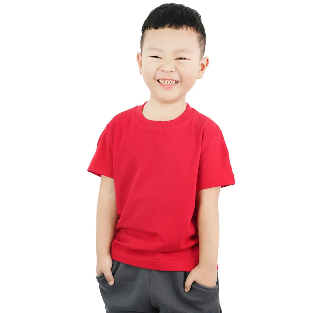 Pure White Short Sleeve T-Shirt for Boys Girls Baby - Image 18