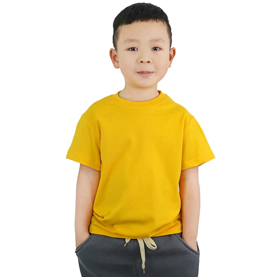 Pure White Short Sleeve T-Shirt for Boys Girls Baby — feature 10