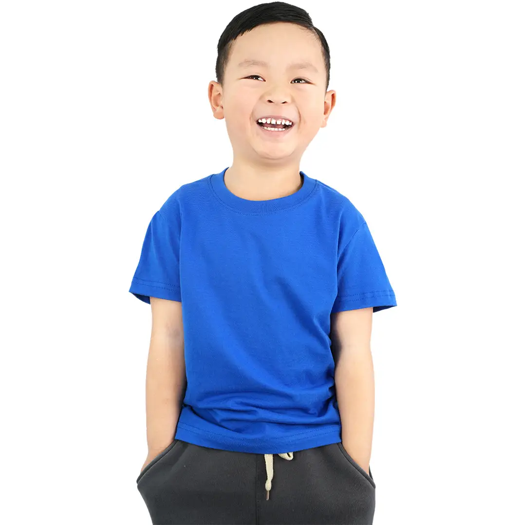 Pure White Short Sleeve T-Shirt for Boys Girls Baby — feature 13
