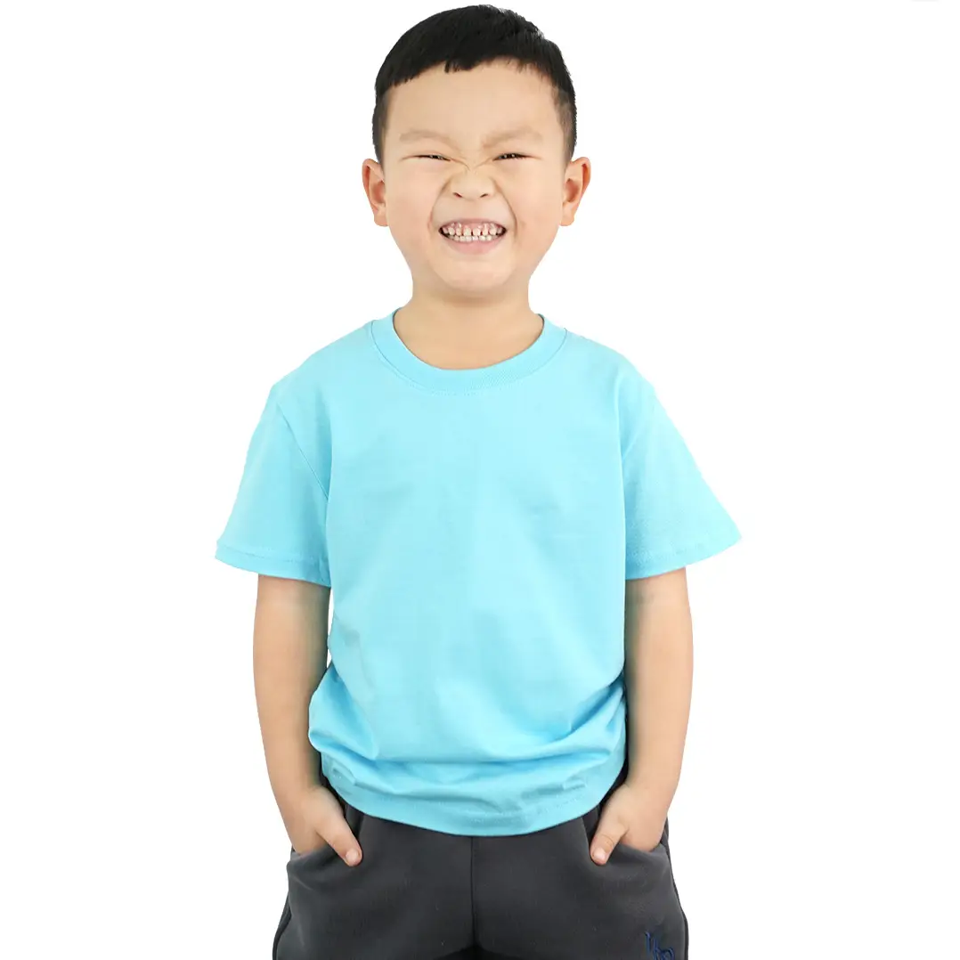 Pure White Short Sleeve T-Shirt for Boys Girls Baby — feature 8