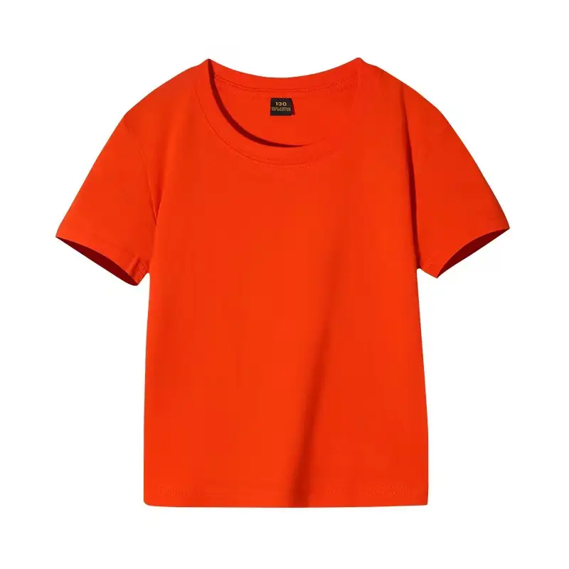 Pure White Short Sleeve T-Shirt for Boys Girls Baby - Image 11