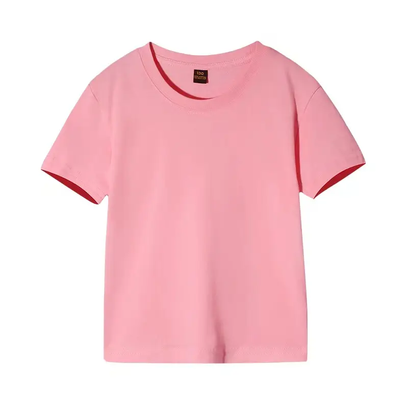 Pure White Short Sleeve T-Shirt for Boys Girls Baby - Image 14