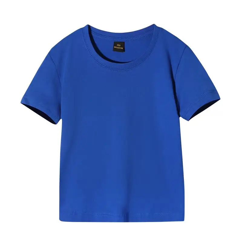 Pure White Short Sleeve T-Shirt for Boys Girls Baby - Image 5