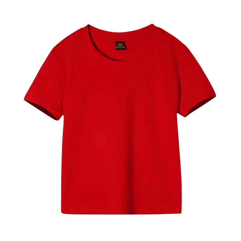 Pure White Short Sleeve T-Shirt for Boys Girls Baby - Image 6