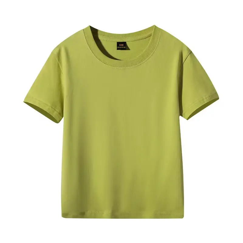 Pure White Short Sleeve T-Shirt for Boys Girls Baby - Image 9