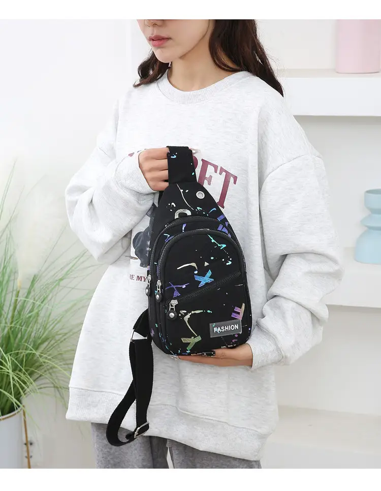 Women's Pink Crossbody Bag with Mirror Design — feature 19