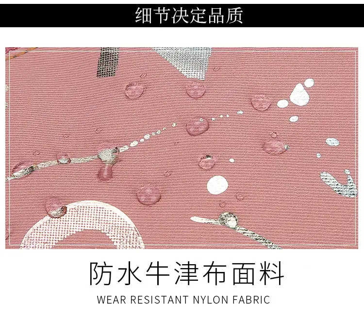 Women's Pink Crossbody Bag with Mirror Design — feature 4
