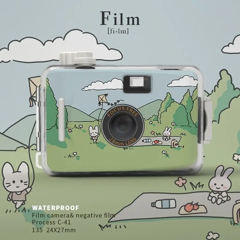 Birthday Gift for Girls, Non-Polaroid Camera for Boyfriend and Girlfriend, Film  Retro Film, Women's Day