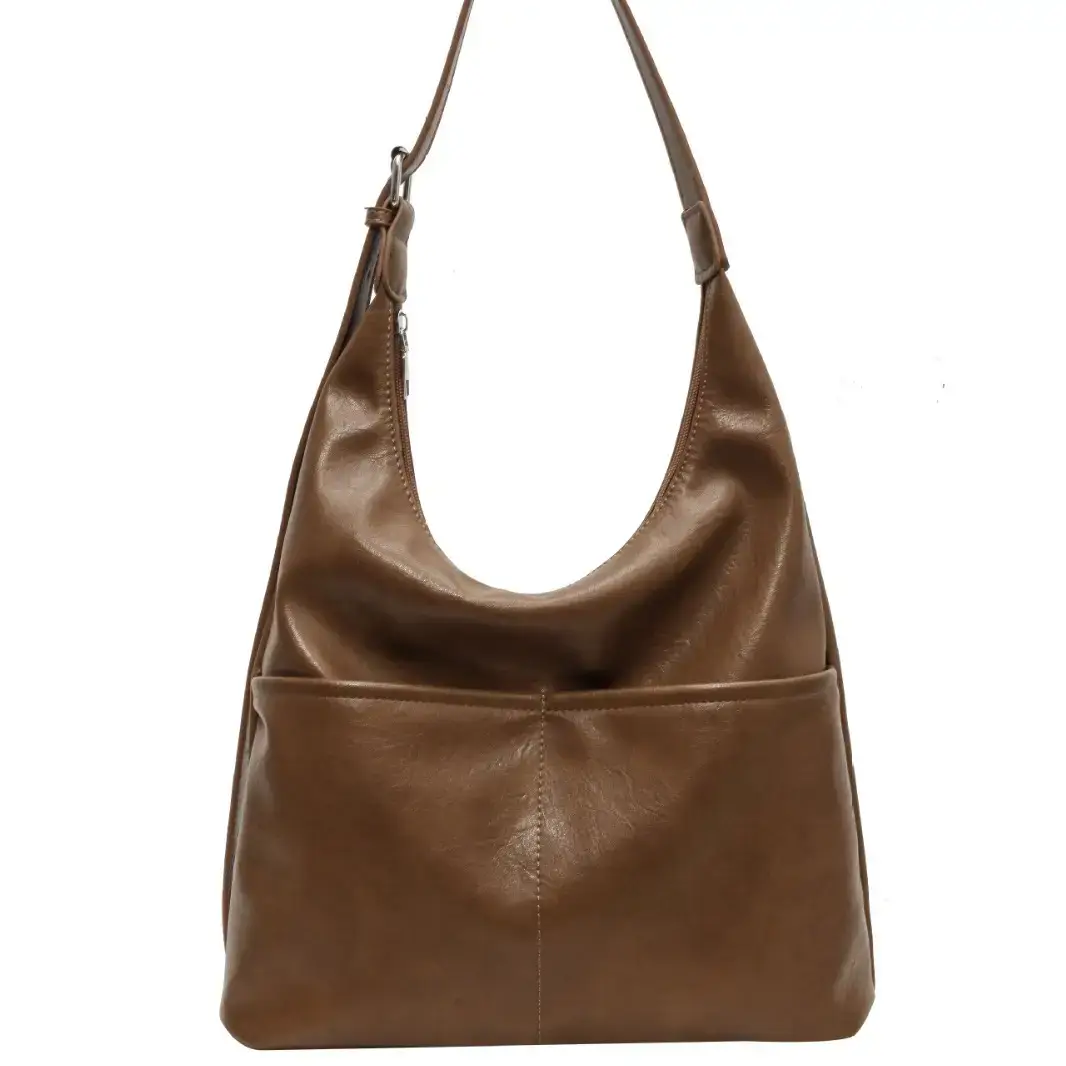 2023 New Retro Fashion Women's Shoulder Bag Black Large Capacity - Image 5