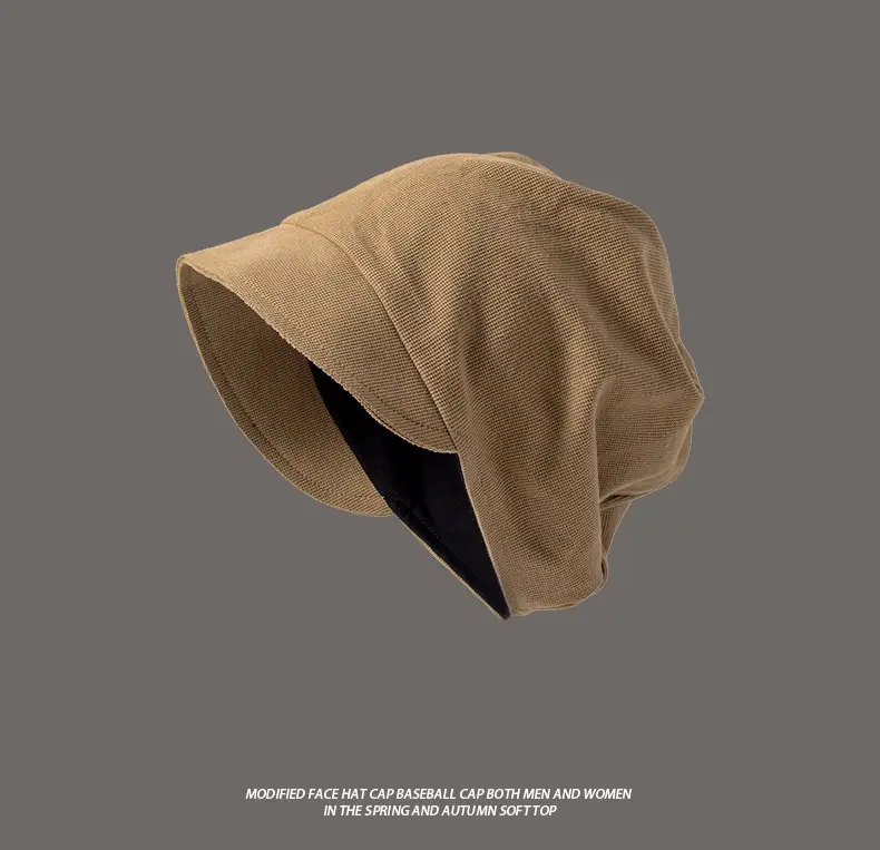Women's Beanie with Face Cover Beige Winter Autumn — feature 10