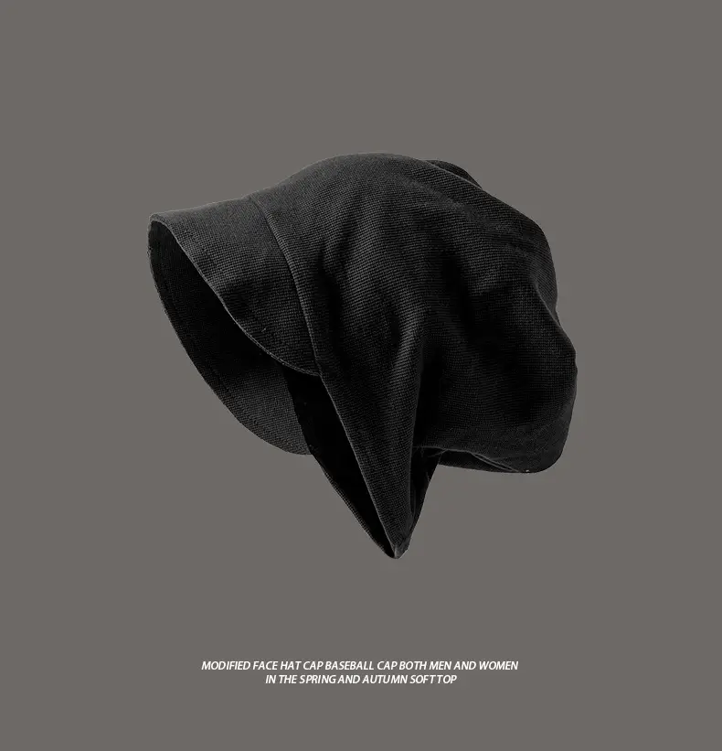 Women's Beanie with Face Cover Beige Winter Autumn — feature 12