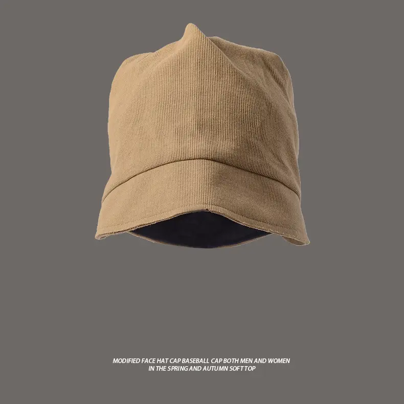 Women's Beanie with Face Cover Beige Winter Autumn — feature 8