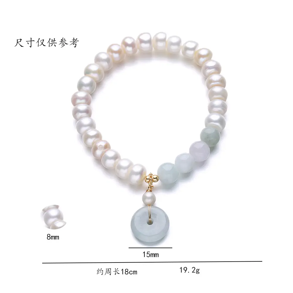 Korean Style Pearl Bracelet with Buckle for Women - Image 5