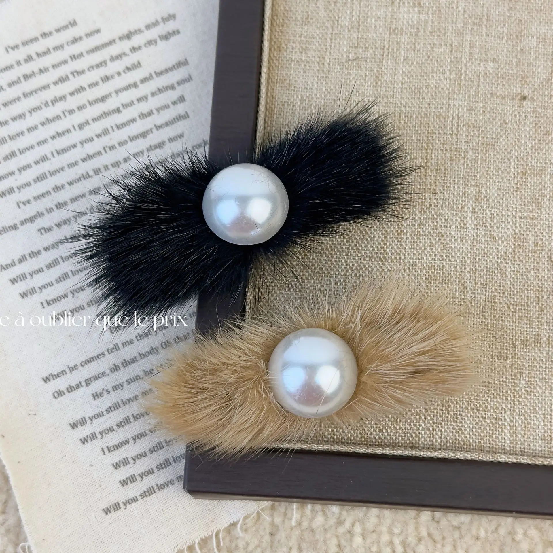 Pearl Hair Pin for Braided Hair Back Clip - Image 4