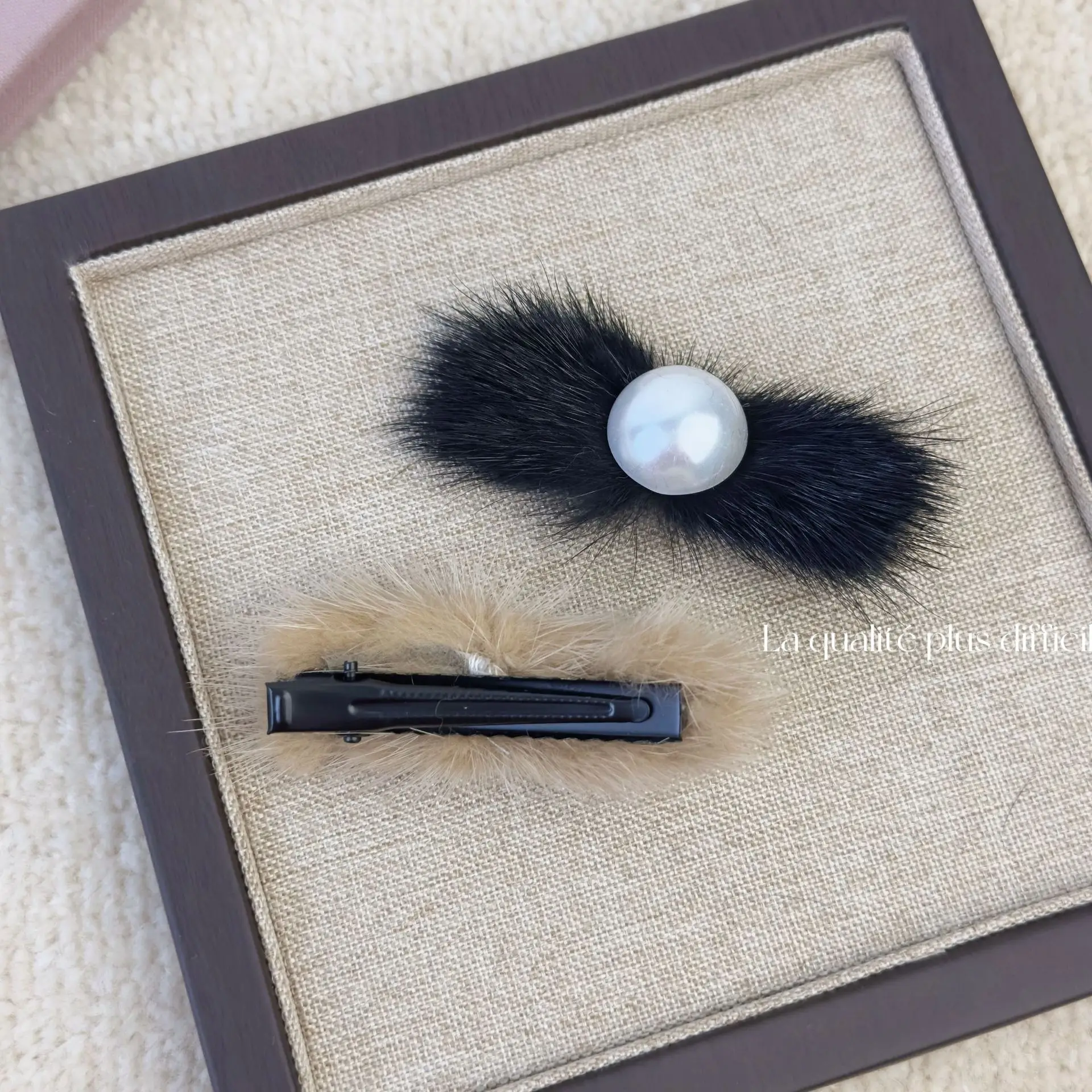 Pearl Hair Pin for Braided Hair Back Clip — feature 5