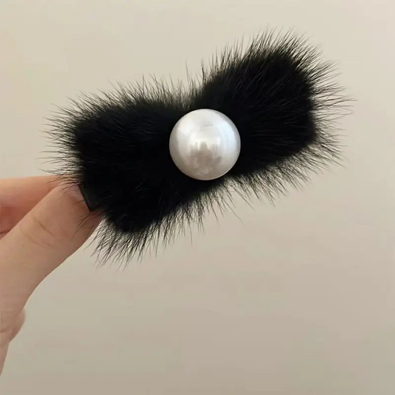 Pearl Hair Pin for Braided Hair Back Clip - Image 1