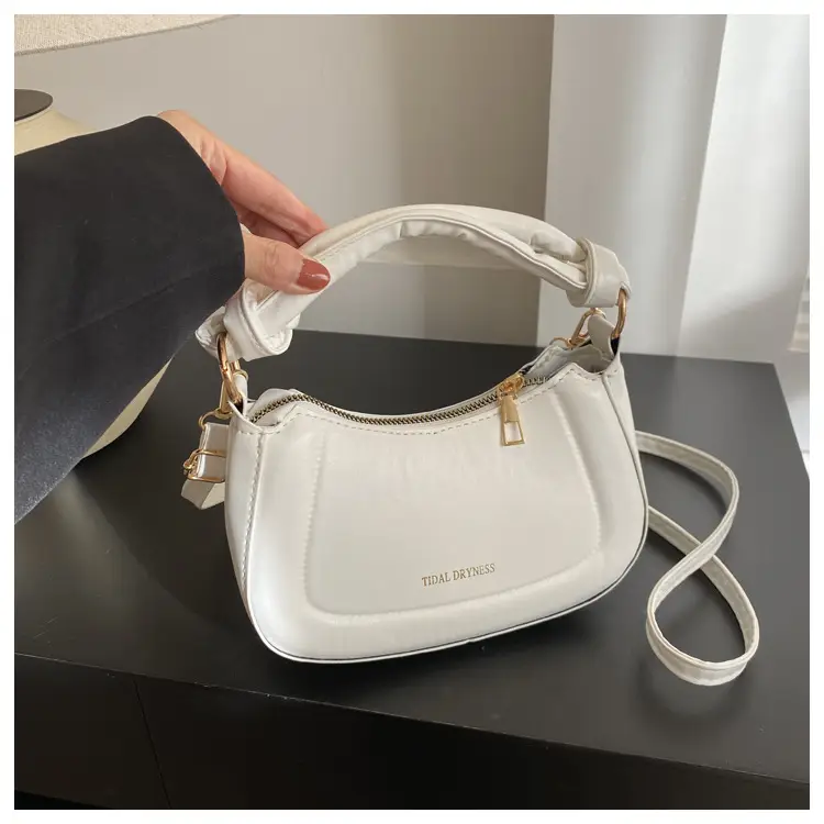 Women French Style Shoulder Crossbody Bag Brown 2023 — feature 12