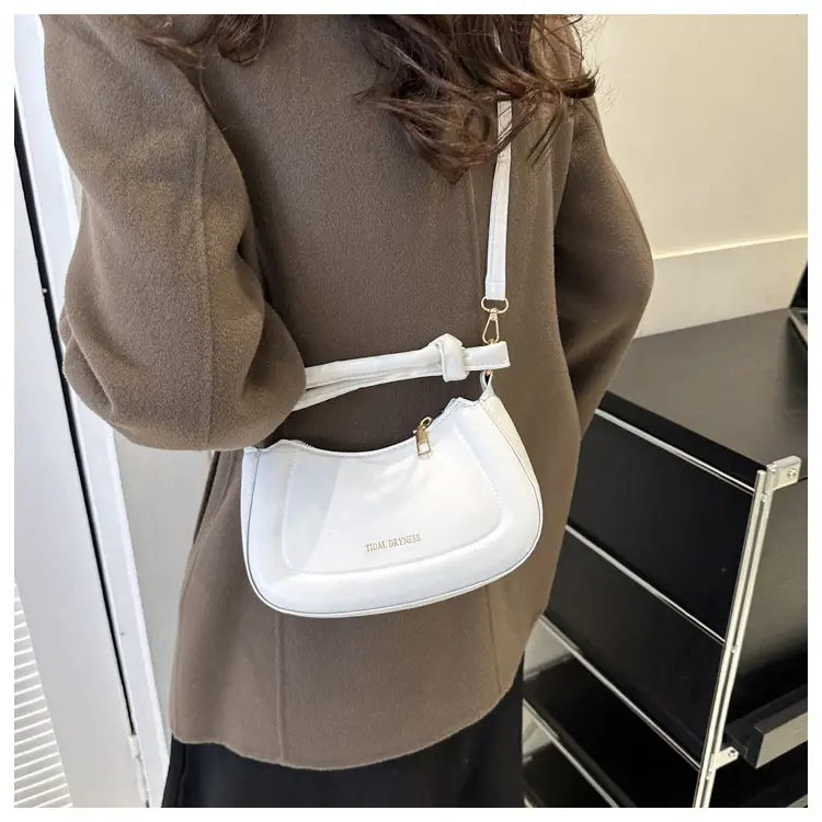 Women French Style Shoulder Crossbody Bag Brown 2023 — feature 23