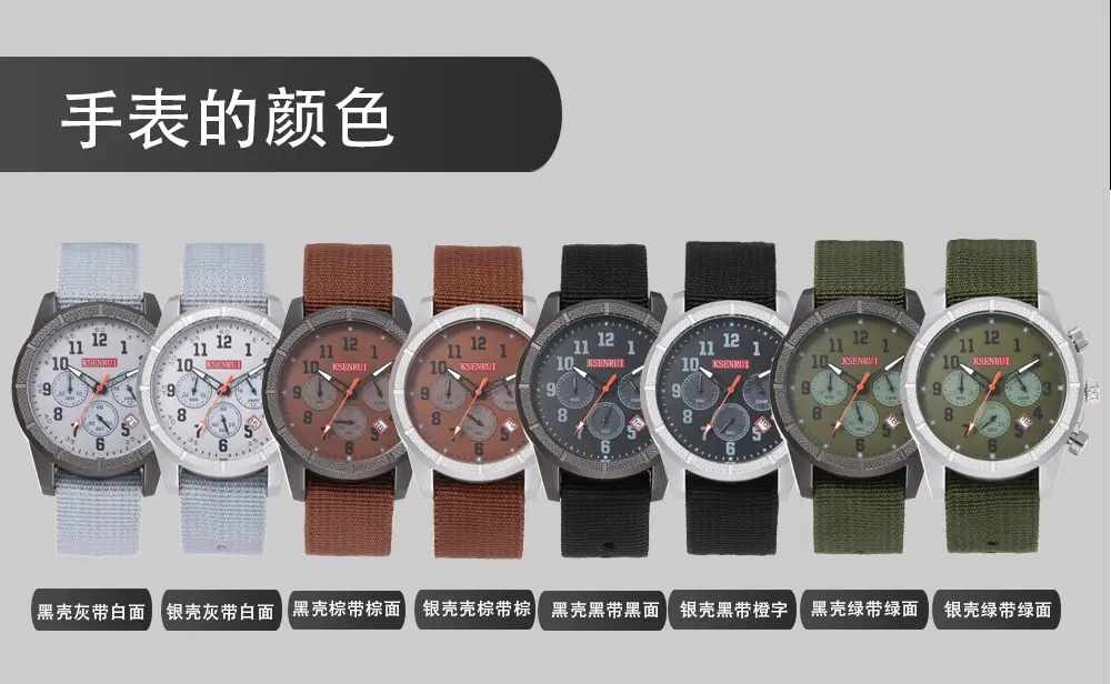 Men's Black Chronograph Quartz Watch with Silicone Band — feature 12