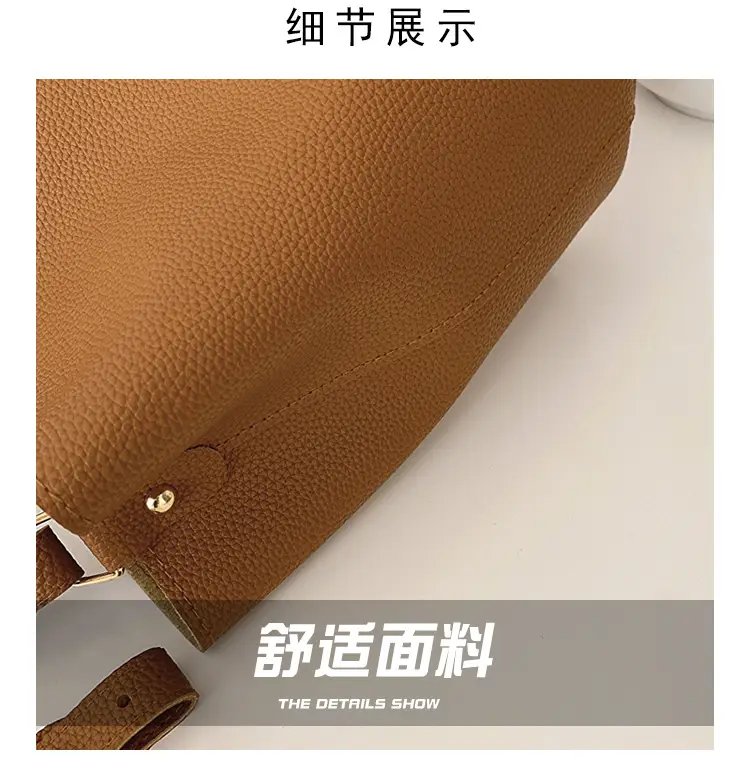 Retro Black Leather Underarm Bag 2023 — feature 3