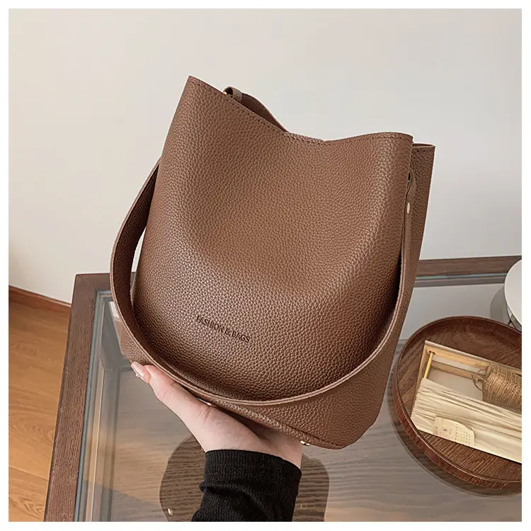 Retro Black Leather Underarm Bag 2023 - Image 2