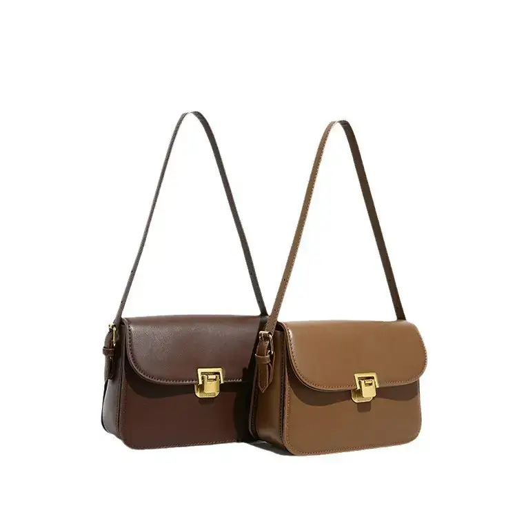 Brown Korean Style Crossbody Bag for Women - Image 6