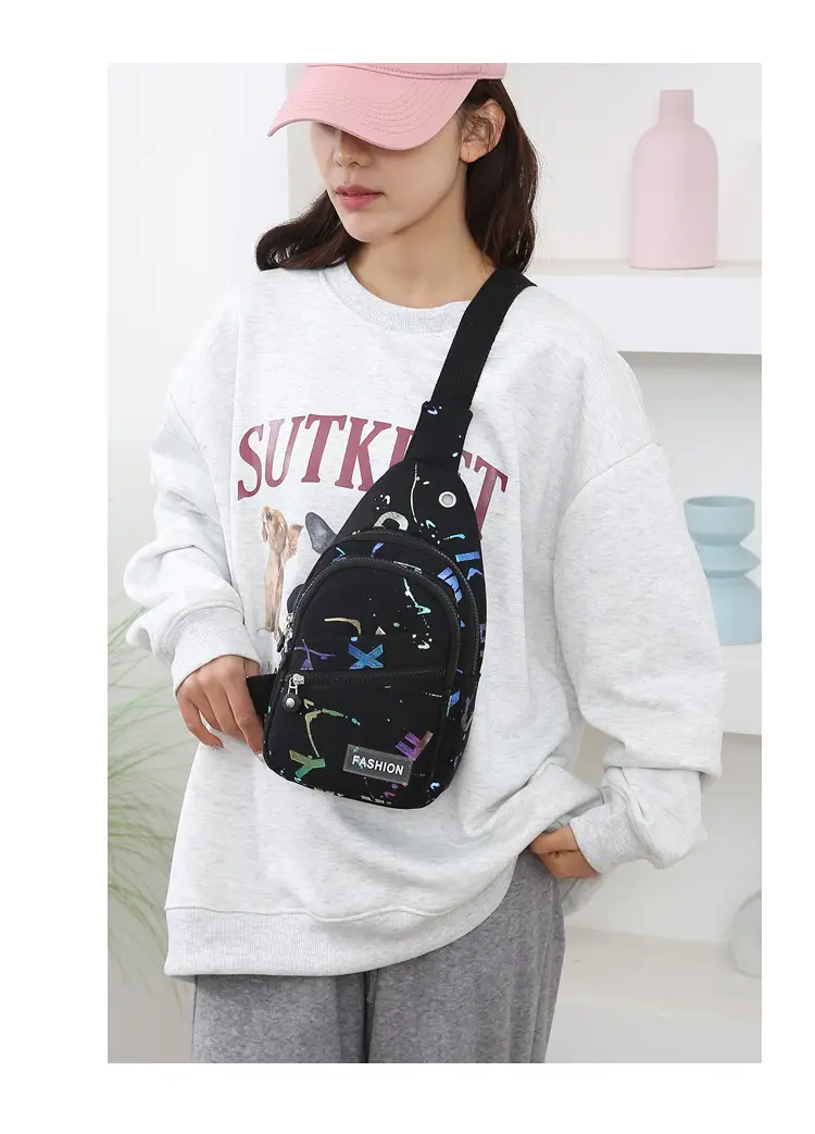 Lightweight Water-Repellent Crossbody Bag Women Mint — feature 18