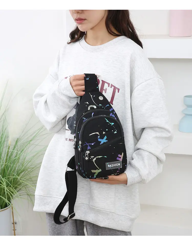 Lightweight Water-Repellent Crossbody Bag Women Mint — feature 19