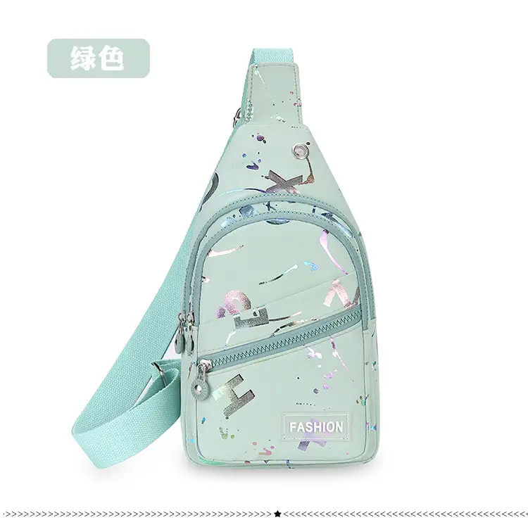Lightweight Water-Repellent Crossbody Bag Women Mint — feature 25