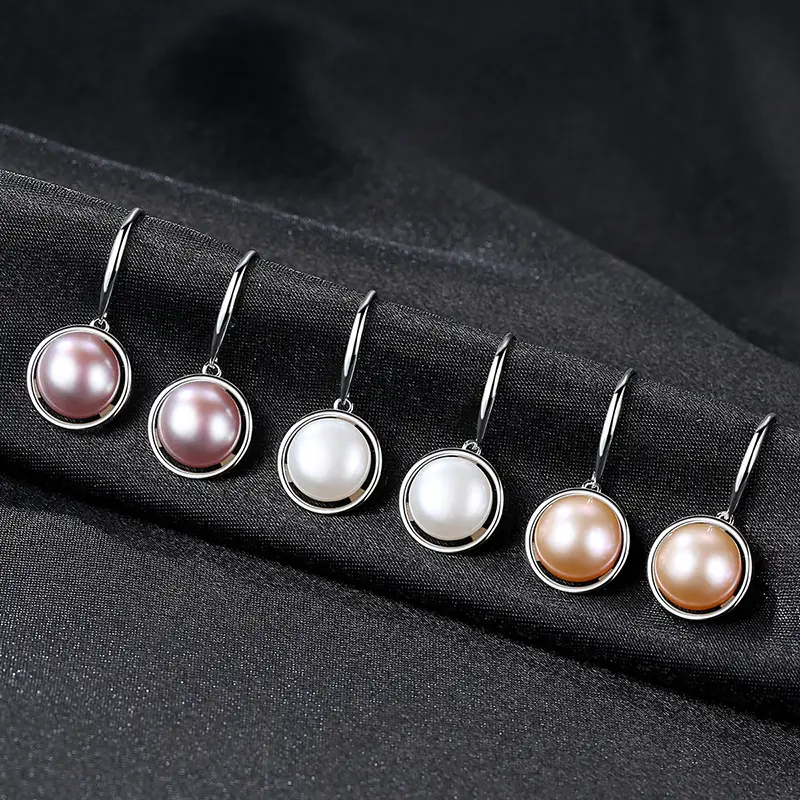 Natural Pearl Ear Hooks 2023 Fashion Jewelry - Image 9