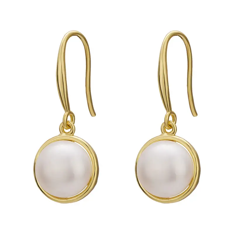 Natural Pearl Ear Hooks 2023 Fashion Jewelry - Image 11