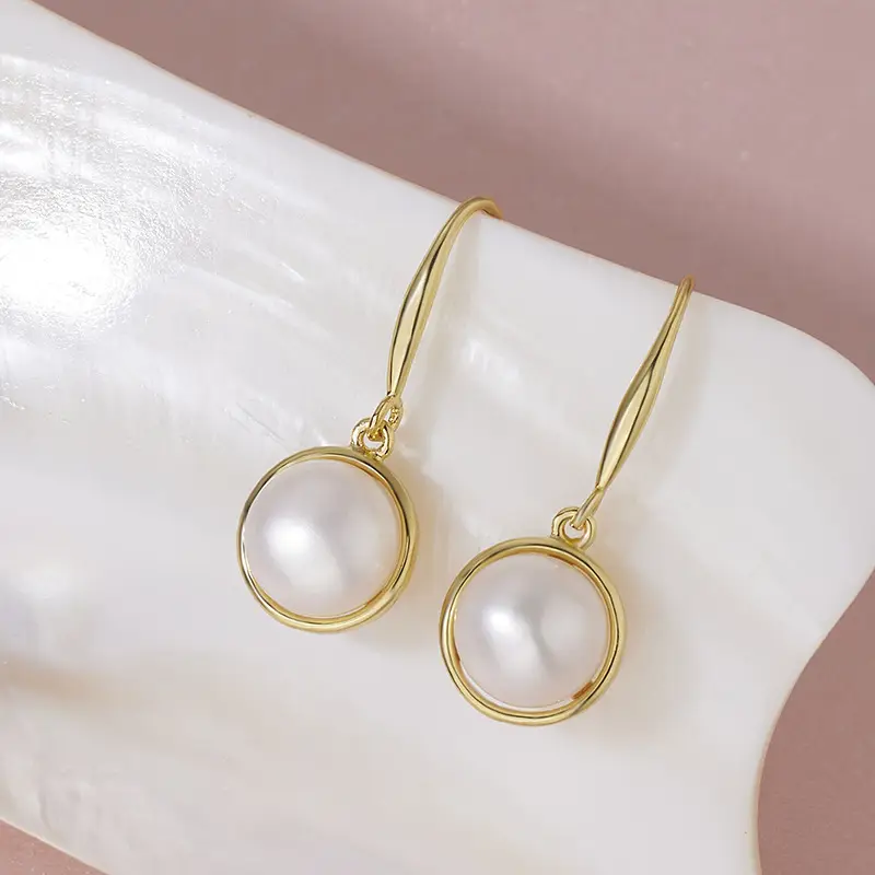 Natural Pearl Ear Hooks 2023 Fashion Jewelry — feature 15