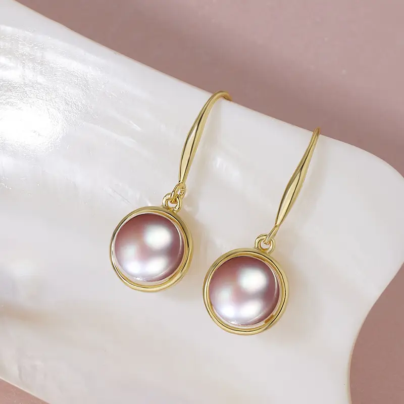 Natural Pearl Ear Hooks 2023 Fashion Jewelry — feature 17