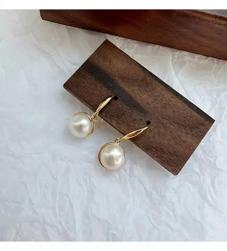 Natural Pearl Ear Hooks 2023 Fashion Jewelry — feature 18