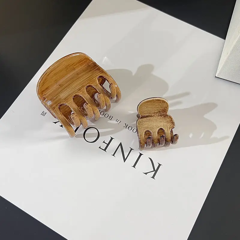 Zhang Xiaoxiao Wooden Hair Clip Large 13cm — feature 11