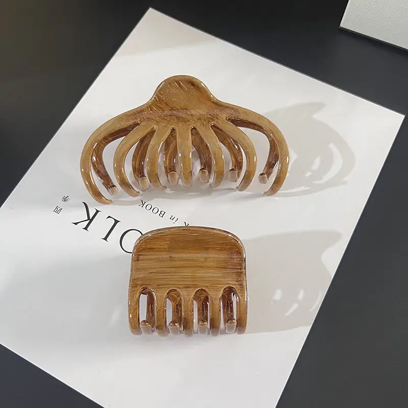 Zhang Xiaoxiao Wooden Hair Clip Large 13cm — feature 7