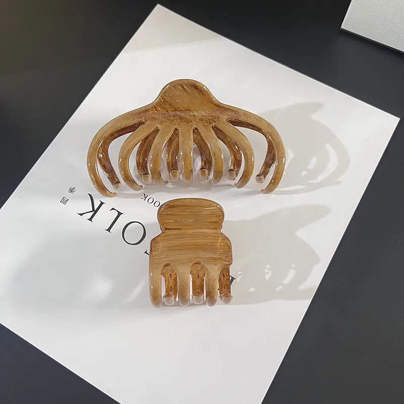 Zhang Xiaoxiao Wooden Hair Clip Large 13cm — feature 8